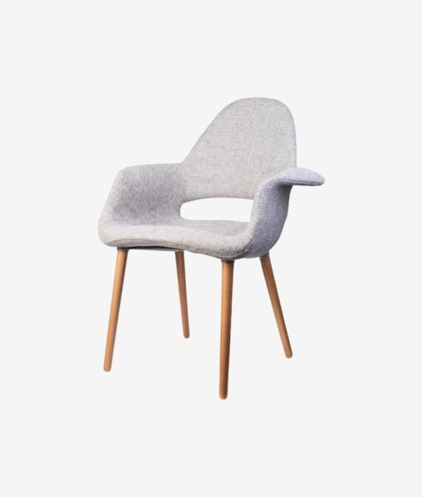 Modern wood stool - Image 3